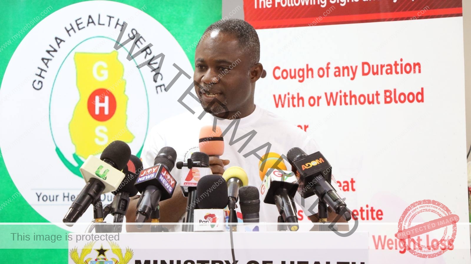 Minister of Health, Mr. Kwabena Mintah Akandoh
