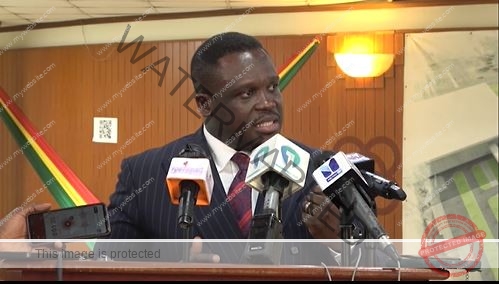 The Minister for Communications, Digital Technology, and Innovations, Mr. Samuel Nartey George