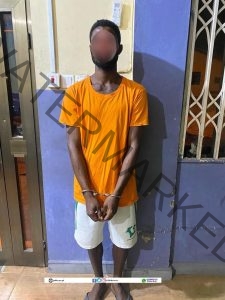 The suspect, Nii Baah Afful