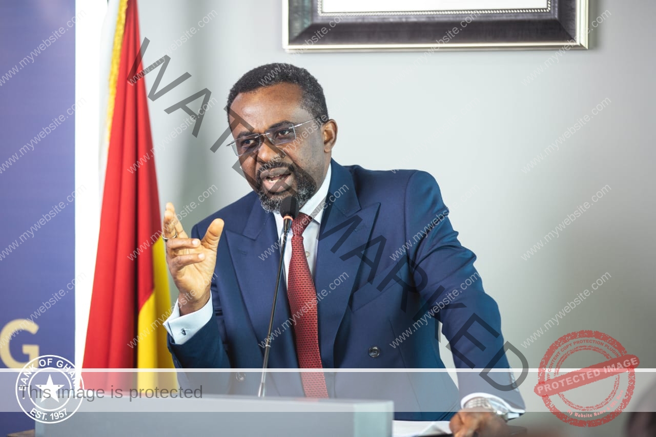 Governor of the Bank of Ghana, Dr. Johnson P. Asiama,